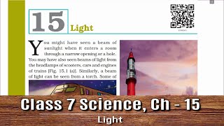 Class 7 Science Chapter 15 | NCERT | Light
