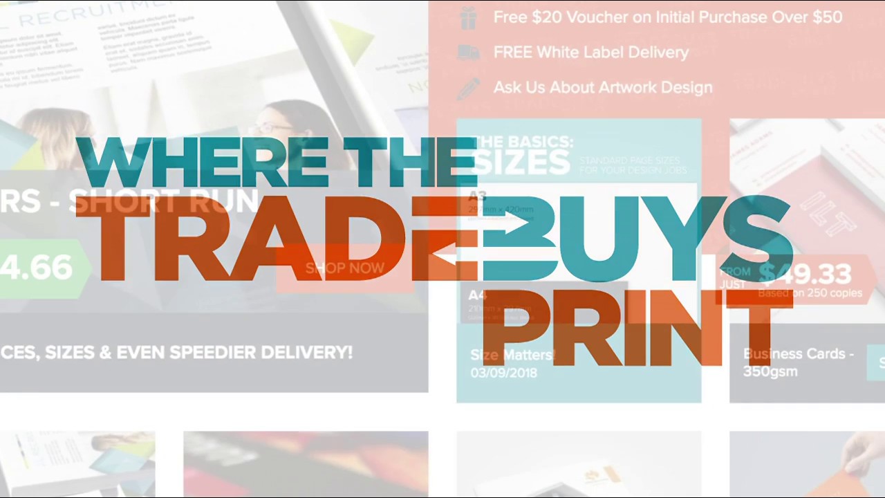 How To Order Where The Trade Buys Print YouTube