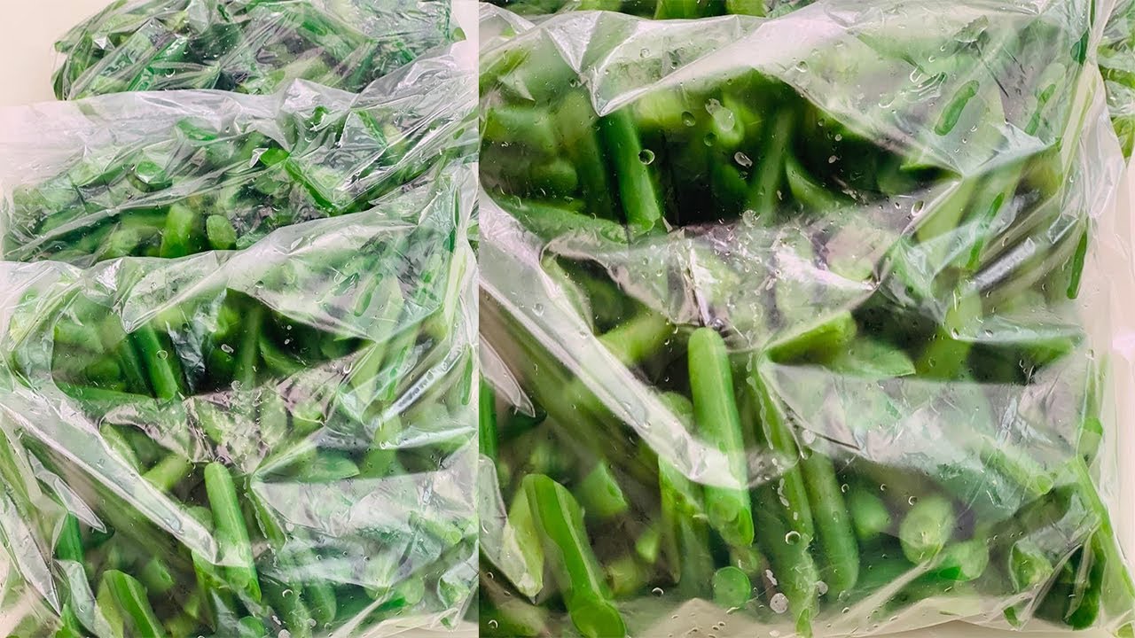 طريقة تفريز الفاصوليا الخضراء | أصول التفريز | العزومة مع الشيف فاطمة أبو حاتي