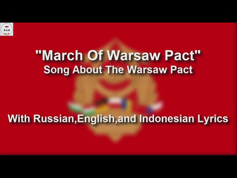 Pesnya Ob Yedinonnykh Armiy March Of Warsaw Pact Version 2 With Lyrics Pesnya Ob Yedinonnykh Armiy March Of Warsaw Pact Version 2 With Lyrics