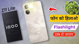 How to Turn ON Flashlight by Shaking iqoo z11 lite | iQOO Z11 Lite 5g Shake Flashlight Settings screenshot 2