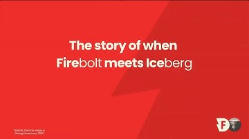 The Future is Fast, Open, and Deployable Anywhere: When Firebolt meets Iceberg by Georg Kreuzmayr
