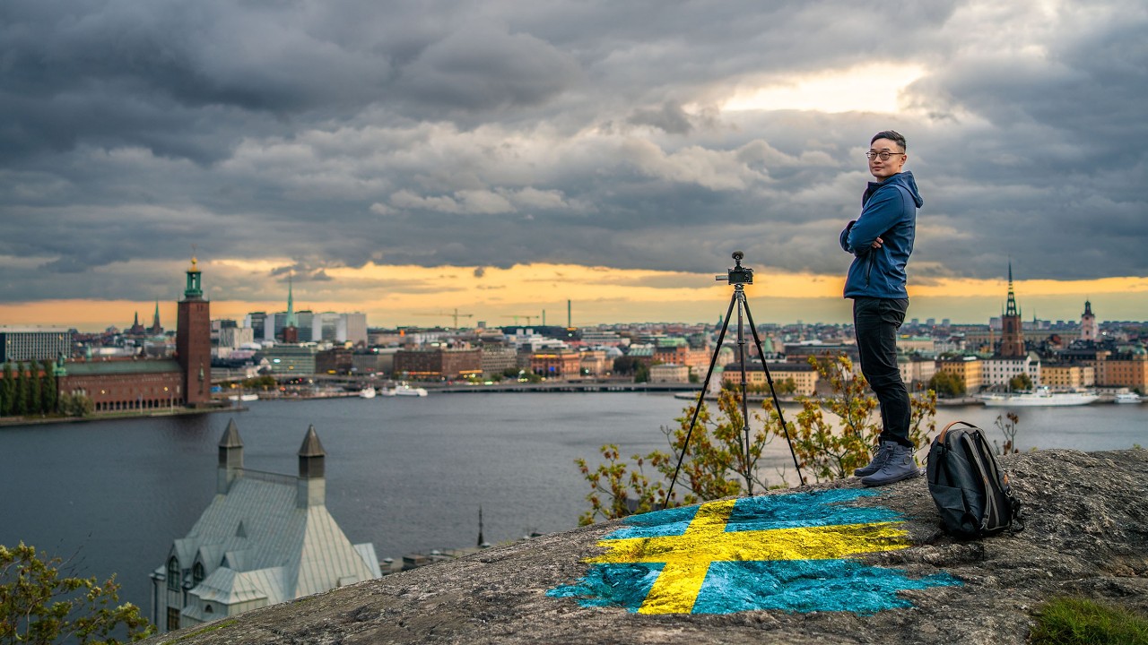 I flew from Finland to Sweden to see an old Friend