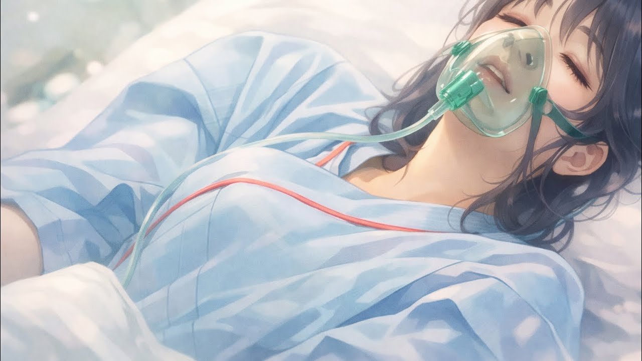 急激な体調変化に追いつけずベッドで吐いちゃう