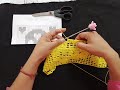 Cómo tejer Papel picado clase #4