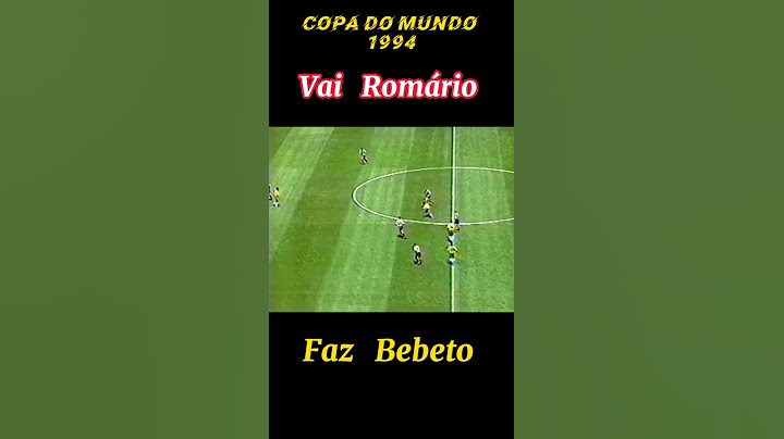 #Copa  1994 ( Brasil 1 X 0 Estados Unidos) "Faz Bebeto ,Faz Bebeto "