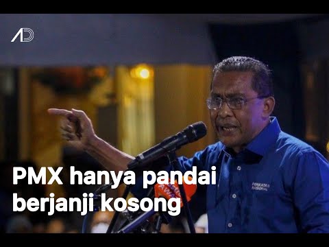 PMX hanya pandai berjanji kosong, kata Takiyuddin