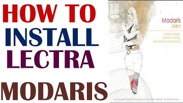 how to install lectra modaris V6R1 software [bangla tutorial] || online videos