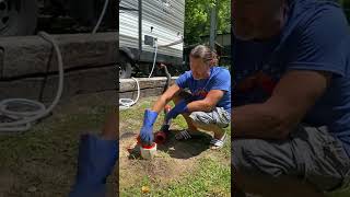 RV Tips: How to hook up your RV Sewer hose .