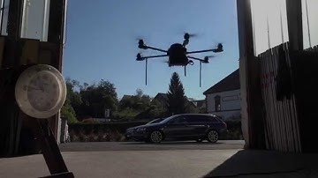 80Min flight time test with Hexacopter. 5kg concept.