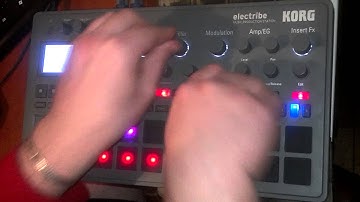 DJ KoT tries Techno on Korg Electribe 2