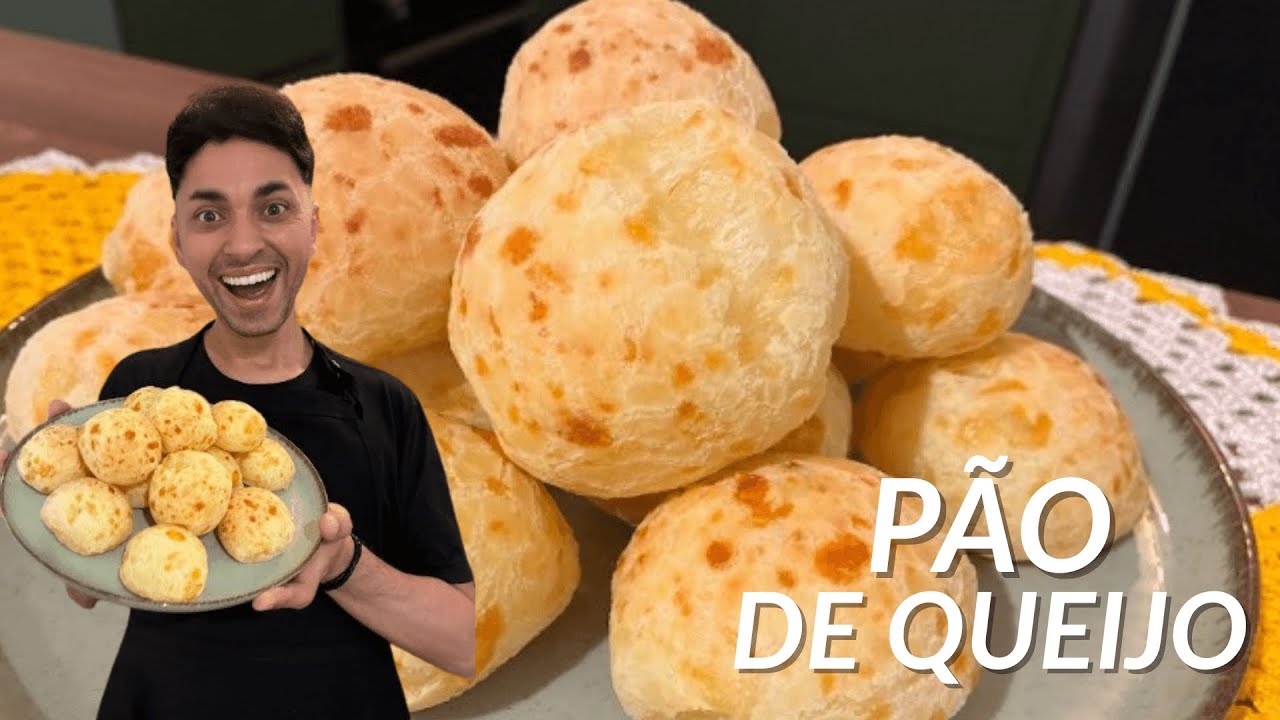 PÃO DE QUEIJO MINEIRO - Fácil e delicioso