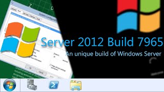 Windows Server 2012 Build 7965: Interesting Build