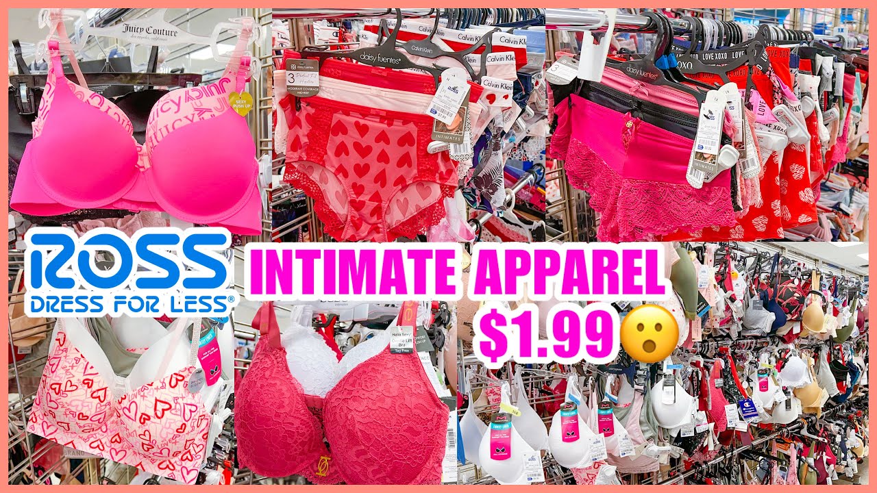 👙ROSS DRESS FOR LESS INTIMATE APPAREL FOR LESS‼️BRA'S & PANTIES AS LOW AS  $1.99‼️SHOP WITH ME 