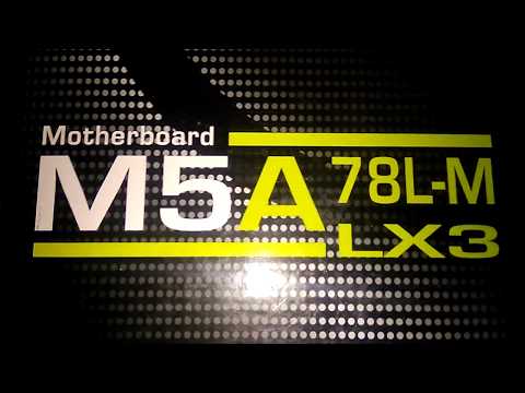 Собрал компьютер,материнская плата Asus M5A78L-M LX3