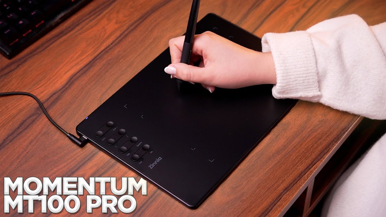 MESA DIGITALIZADORA ZINNIA MT100 PRO - PERFEITA PARA DESENHOS DIGITAIS