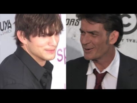 Charlie Sheen says Ashton Kutcher SUCKS