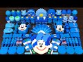 BLUE MICKEY MOUSE Slime ! Mixing Random into Slime ! Satisfying Slime #454