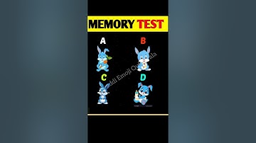 Memory Test #29 😍 | Riddles And Puzzles For Iq Test | #shorts