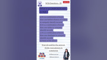sql questions and answers - 55 #sql  #sqlinterviewquestions #datascience