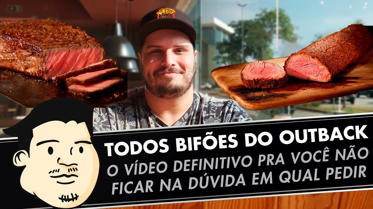 PROVANDO TODOS OS STEAKS DO OUTBACK