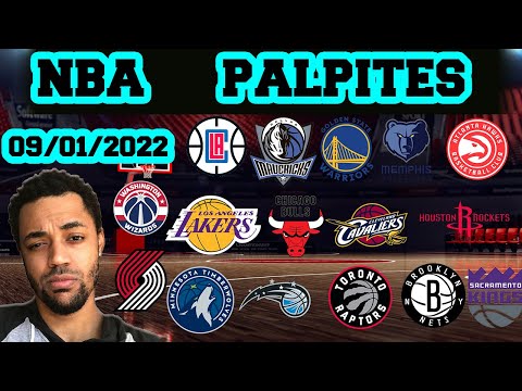PALPITES E DICAS - 09/01/2022 - NBA TEMPORADA REGULAR 🏀