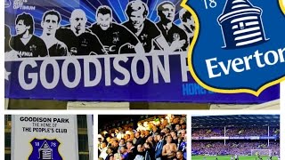 Everton fans at Goodison Park