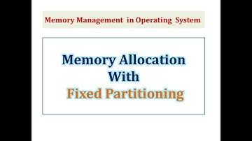 41. Contiguous Allocation with Fixed Partition || Memory Management || Operating System