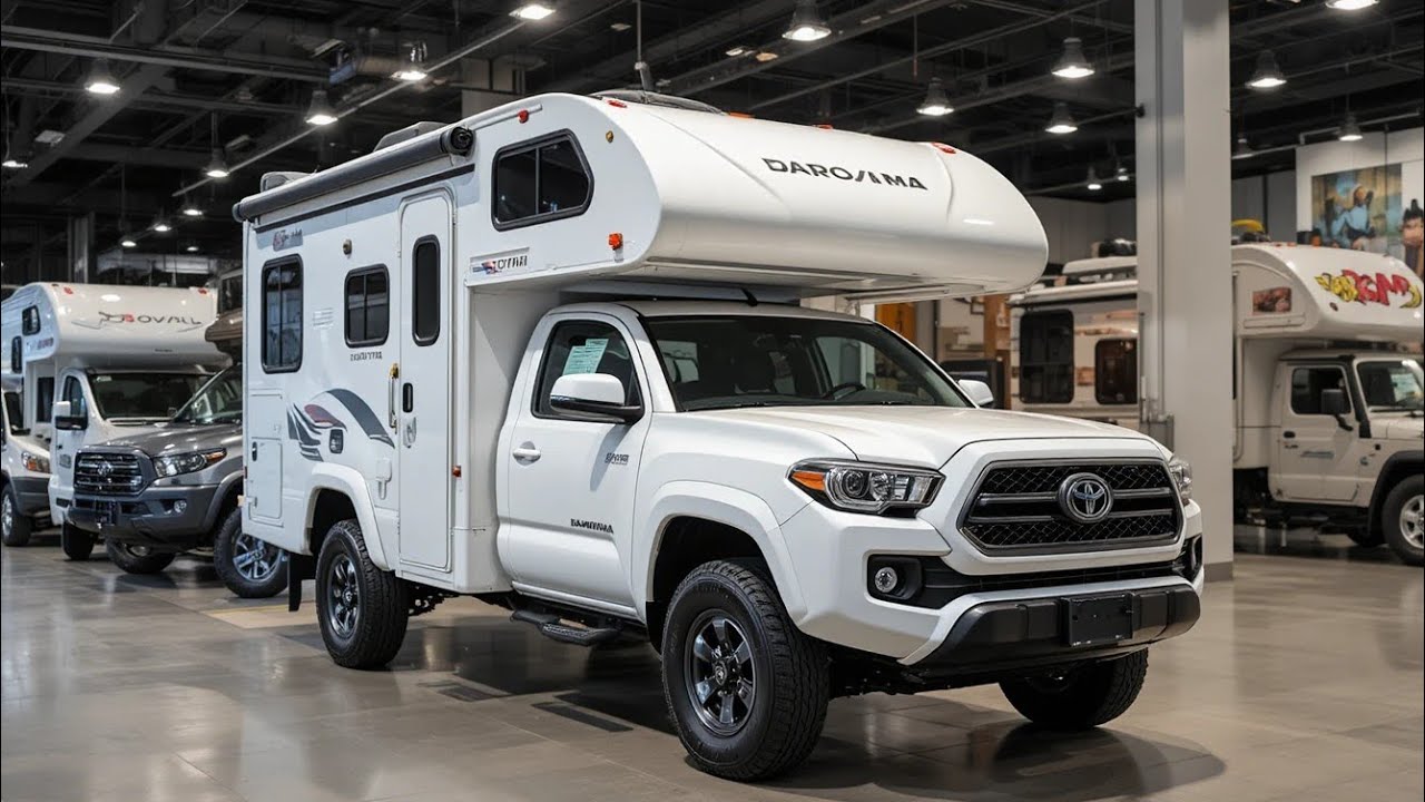 New & Updated 2026 Toyota Tacoma Camper Motorhome | Full Tour, Features ...