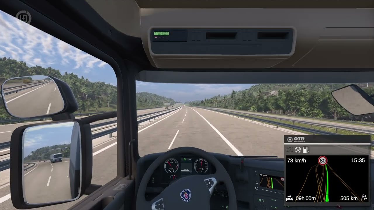 これから走る道に対して荷物これだけしか積めない燃費の悪さ😭【ON THE ROAD - The Truck Simulator】