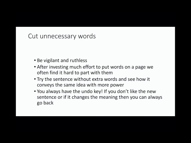 Outline Video 2_CuttingClutter