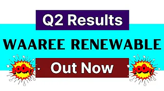 Waaree renewable q2 results • Waaree renewable q2 results 2026 • Waaree renewable share latest news