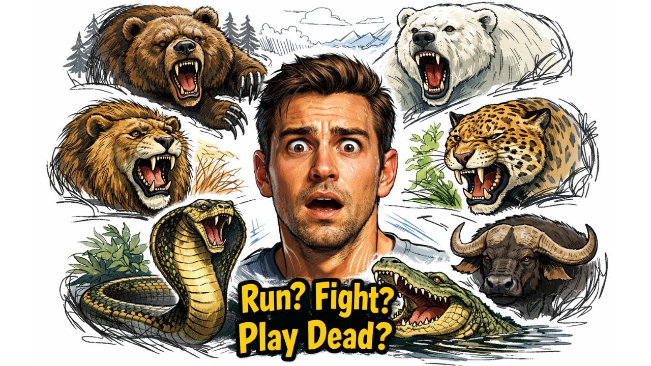 How to Survive an Attack by the World’s Deadliest Wild Animals?