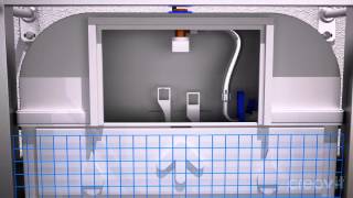 Creavit FGR7003 Concealed Cistern with Sensor (Battery) Assembly Video
