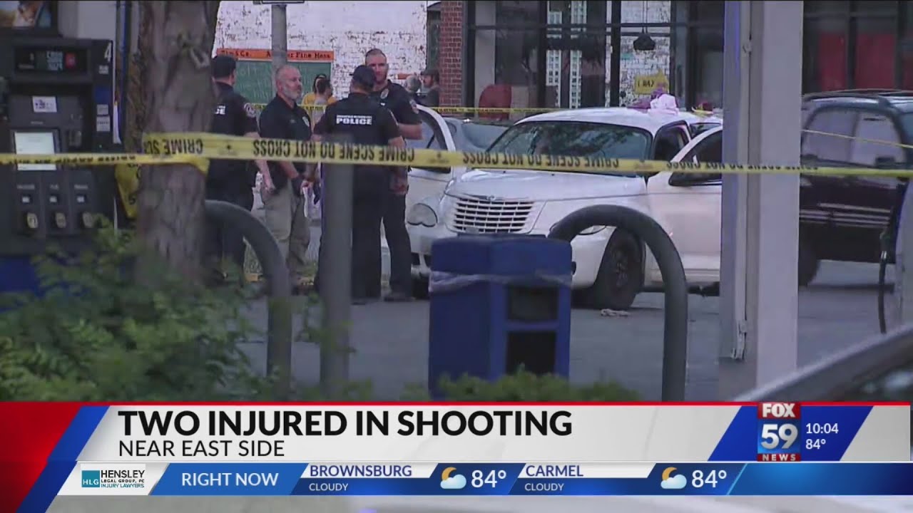 Shooting on near east side of Indianapolis leaves 2 injured - YouTube