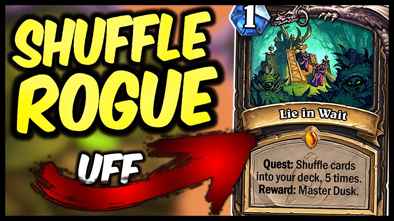 Hearthstone | New Quest Shuffle Rogue OUT! SO MUCH VALUE | The Lost City of Un'Goro