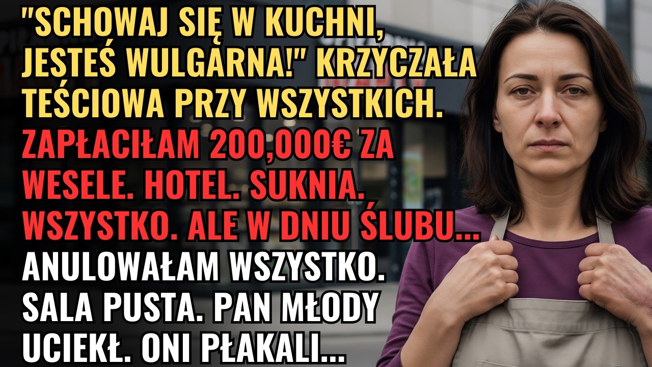 200,000€ Za Wesele Szwagierki Ale Kazali Mi Się Ukryć 😡 Anulowałam Wszystko Ostatniej Chwili... 🔥