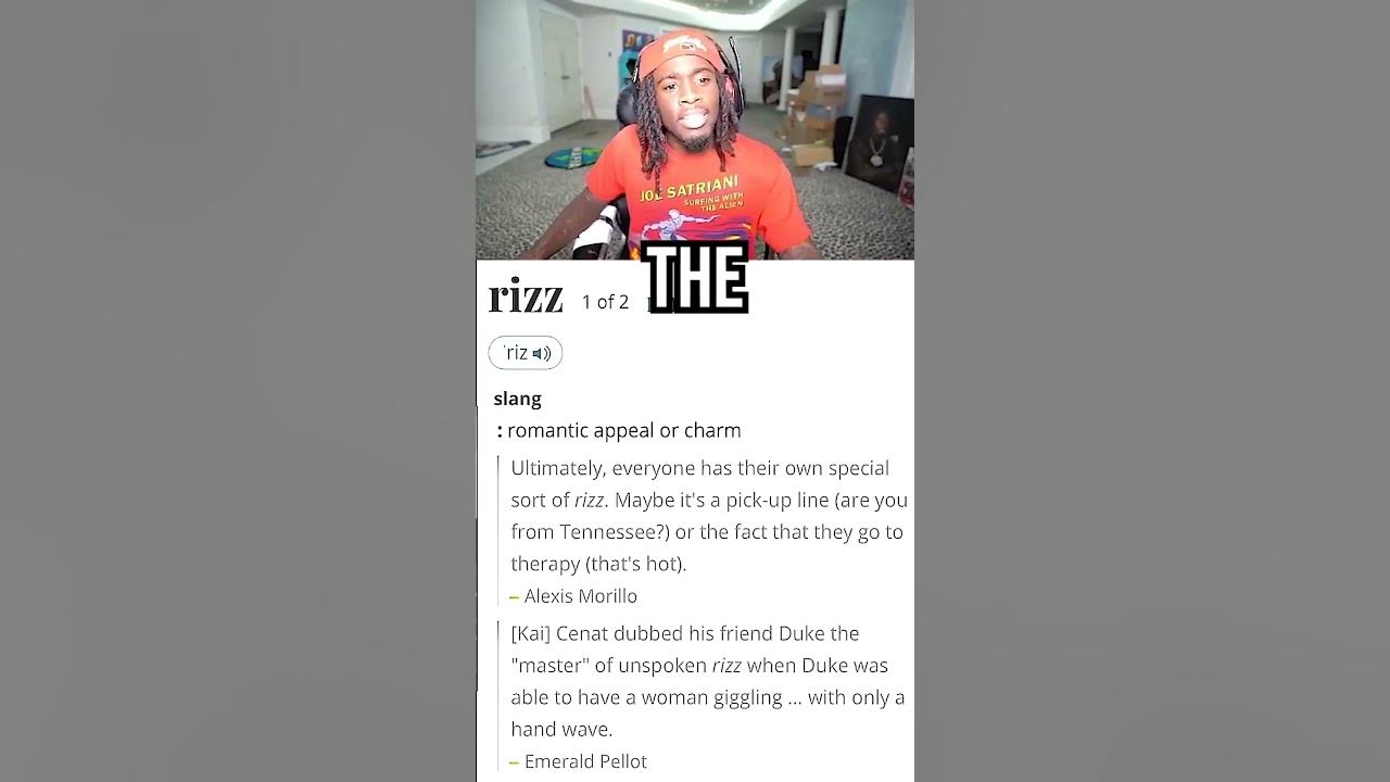 Rizz Added To Dictionary YouTube
