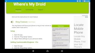 Find Lost Cell Phones with Where's My Droid App screenshot 5