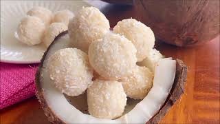 3 ingredient Coconut Balls - {Super Easy Snack Recipe!}
