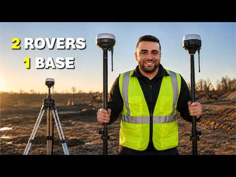 How to Connect Multiple GNSS Rovers to One Base | Emlid Flow thumbnail