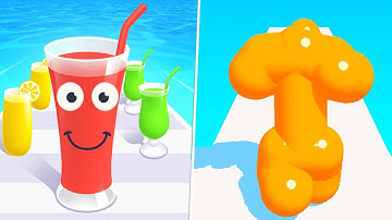 Juice Run Vs Tall Man Run - All Level Gameplay Android,iOS - NEW APK MEGA UPDATE