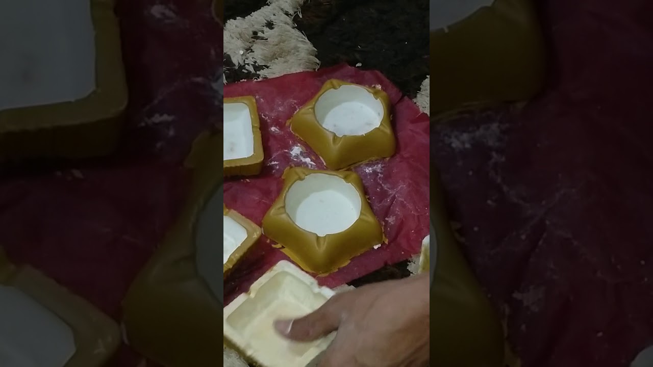طريقة عمل الطفيات الجبس YouTube