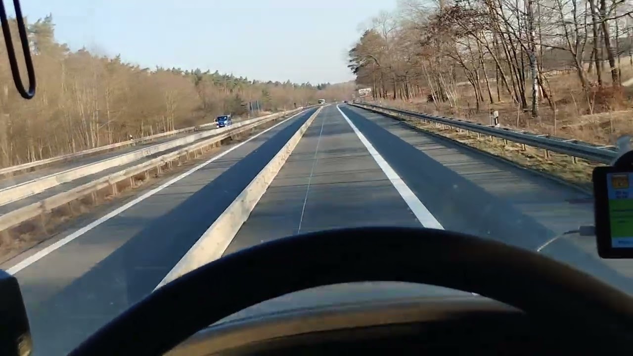 ALMANYA OTOBANDA ÇALIŞMA