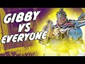 I was Solo VS an ENTIRE lobby as GIBBY - APEX LEGENDS PS4