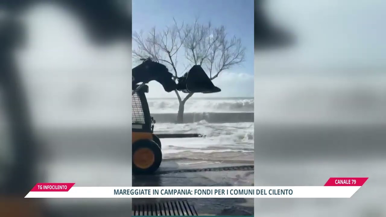 Mareggiate in Campania: dalla Regione fondi per i comuni del Cilento