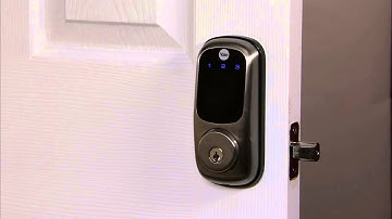 Yale Real Living Touchscreen Deadbolt Programming - Language Setting Mode 10