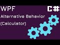 6. Alternative Behavior (Calculator) | Chatbot WPF C#