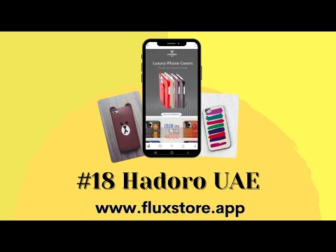 Showcase #18: Hadoro UAE | FluxStore app (Flutter E-Commerce App)