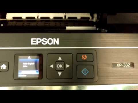 Lösung für vermeintliche Fehlermeldung: Keine Original Tinte Epson XP 332